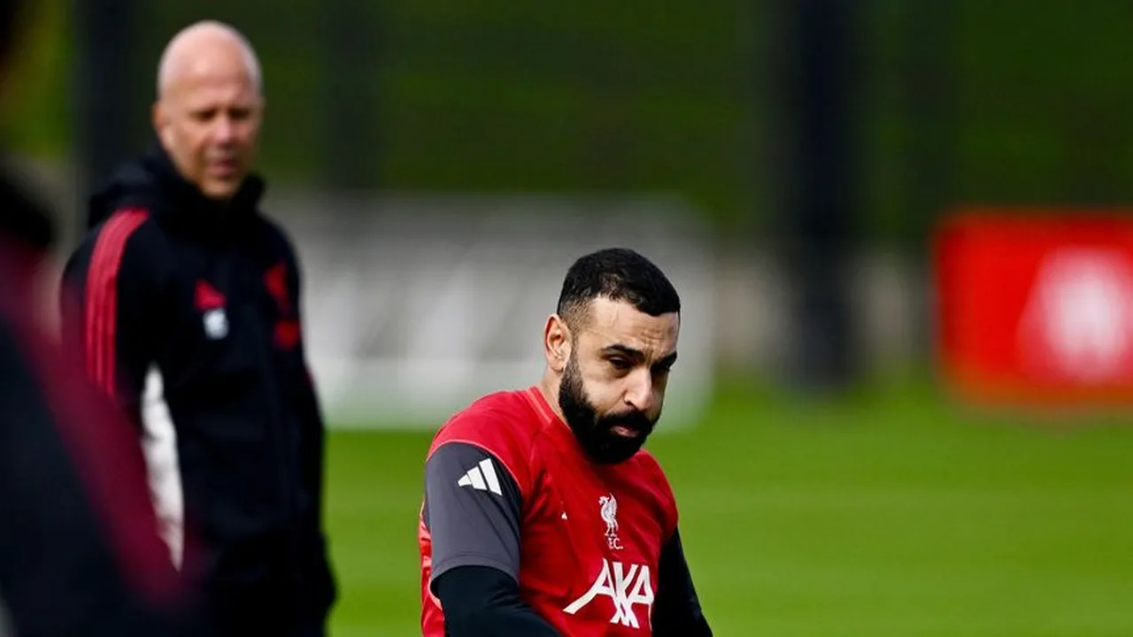 محمد صلاح يعود لتمارين ليفربول بعد التعافي من الإصابة (صور)